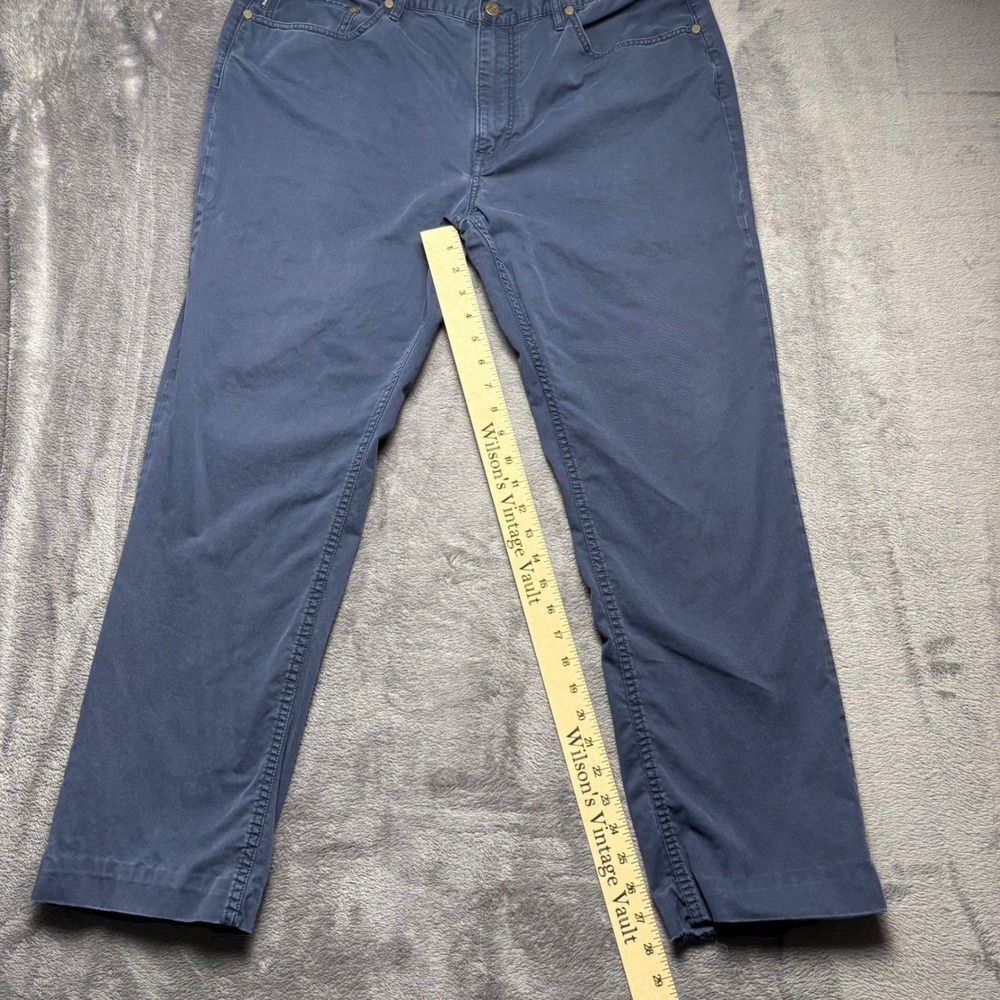 Polo Ralph Lauren Pants Men 38 Navy Blue Chino Straight Leg 5-Pocket Stretch - Picture 8 of 16